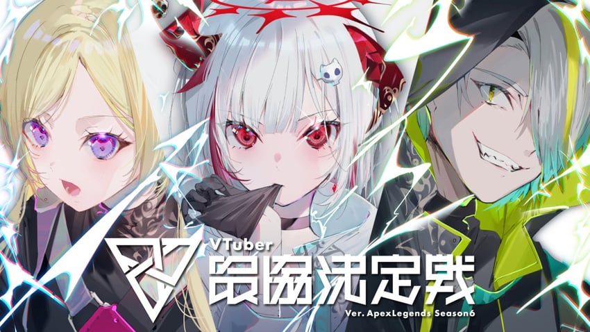 aki rosenthal, dtto., and utai meika (hololive and 4 more) drawn by miwano_rag