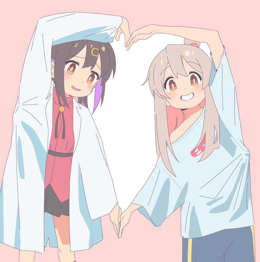 oyama mahiro and oyama mihari (onii-chan wa oshimai!) drawn by doublep0ints