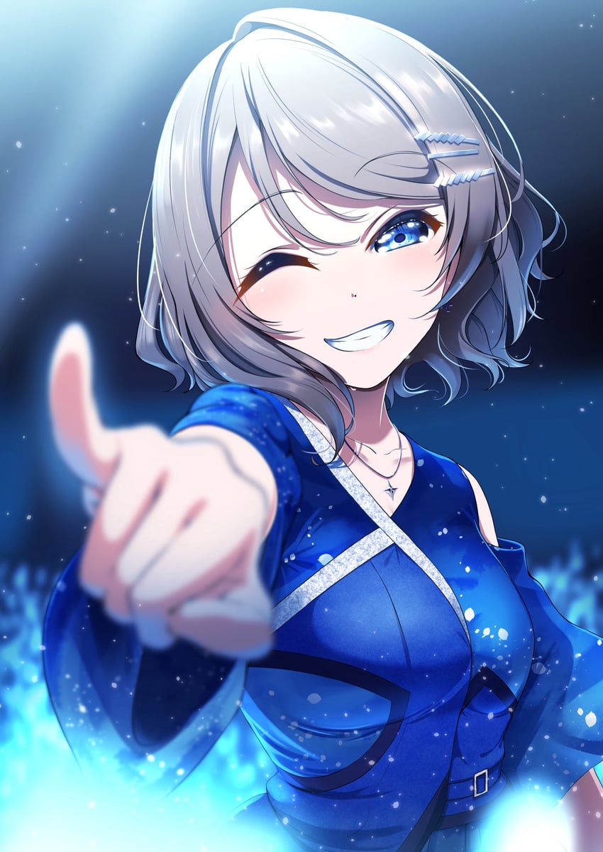 watanabe you (love live! and 1 more) drawn by amagi_(volfuji)