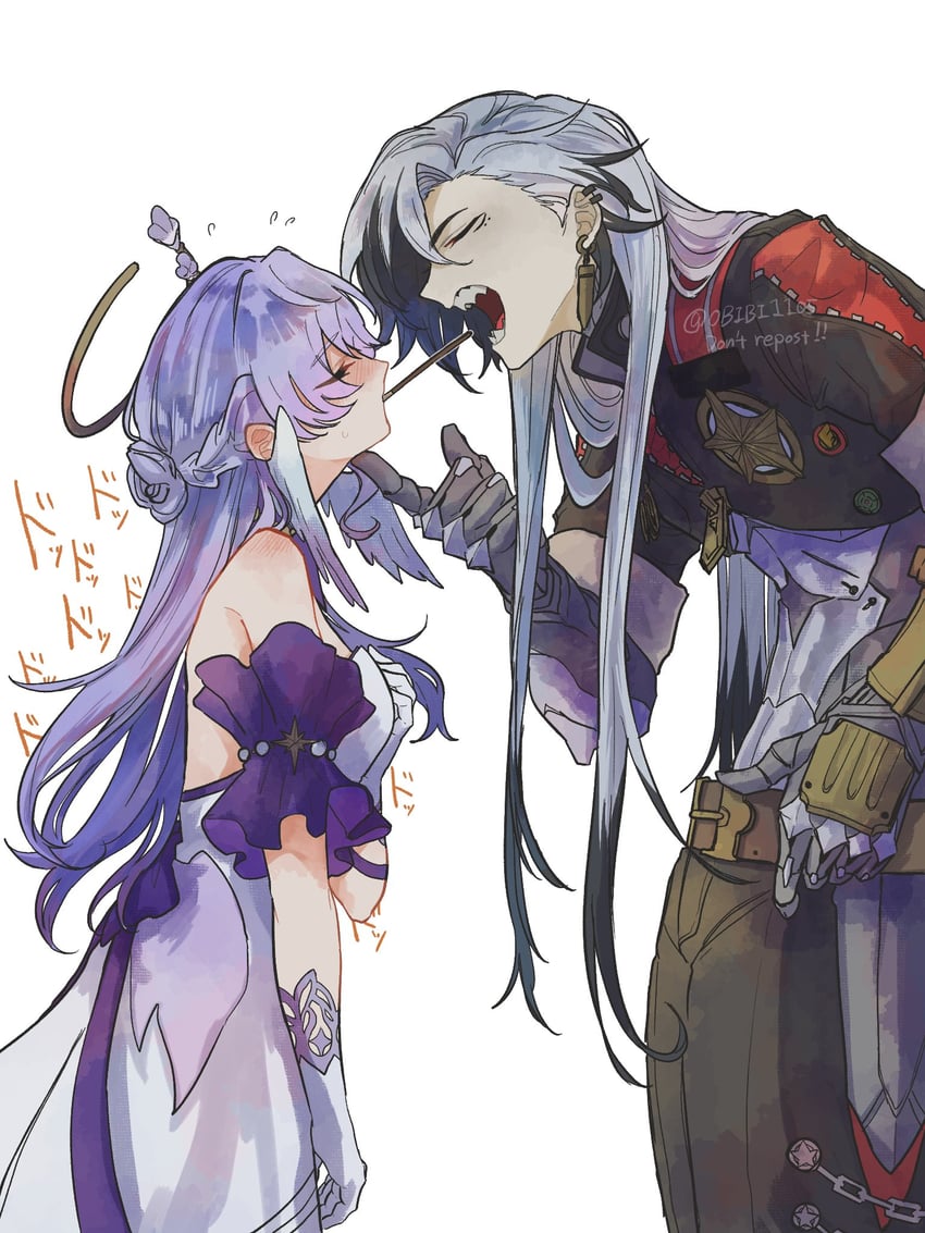robin and boothill (honkai and 1 more) drawn by obibi1105