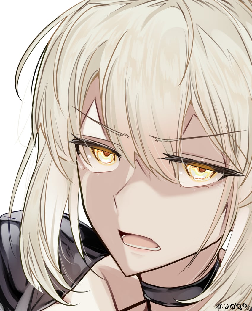 artoria pendragon and saber alter (fate and 2 more) drawn by nitric_acid