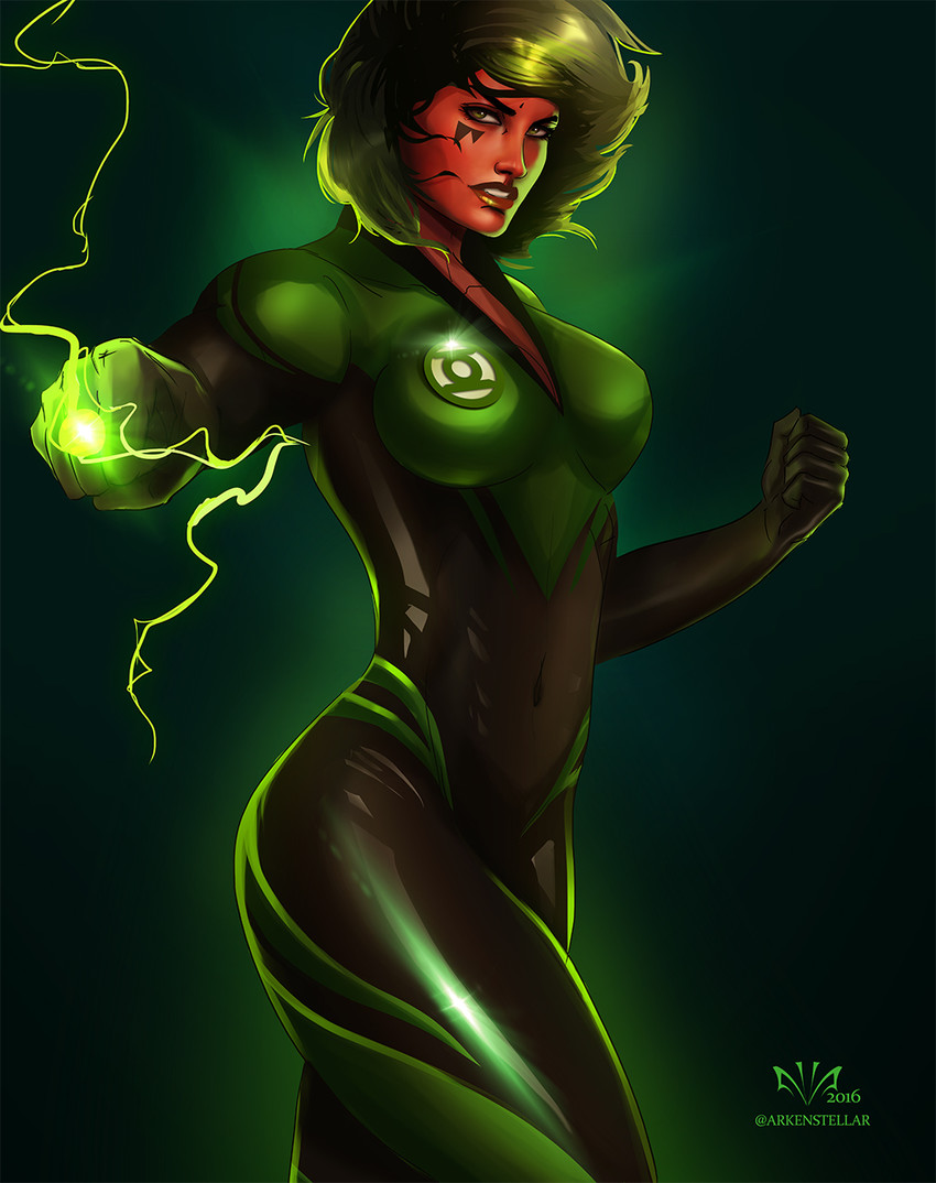 soranik natu (dc comics and 1 more) drawn by arkenstellar