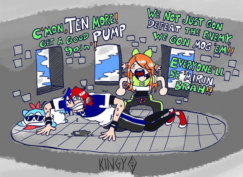 male alear, sommie, and etie (fire emblem and 1 more) drawn by kingy