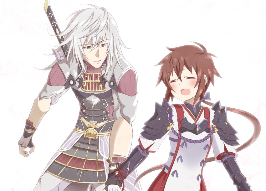 lora and jin (xenoblade chronicles and 2 more) drawn by ikonaska