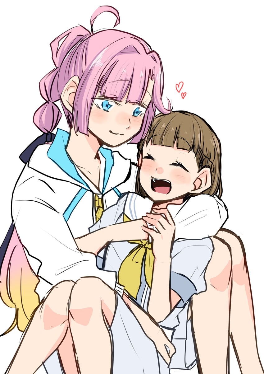 anyoji hime and kachimachi kosuzu (love live! and 1 more) drawn by namazakana_kuenai
