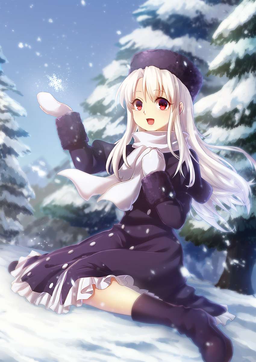 illyasviel von einzbern (fate and 1 more) drawn by yezhi_na