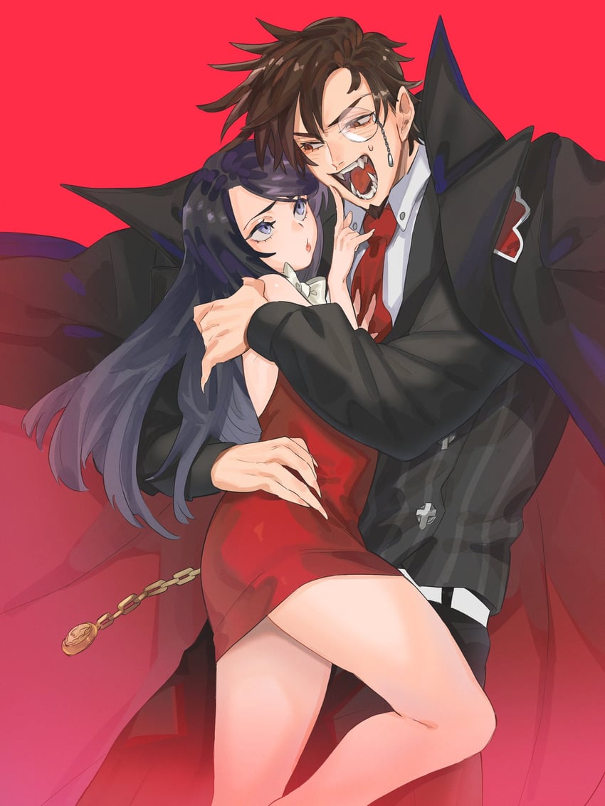 slayer and sharon (guilty gear and 1 more) drawn by luci_omi_gusu