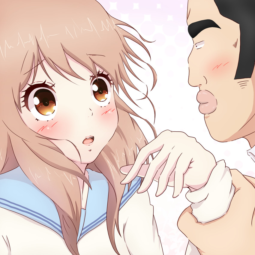 yamato rinko and gouda takeo (ore monogatari!!) drawn by yasai_yuuki