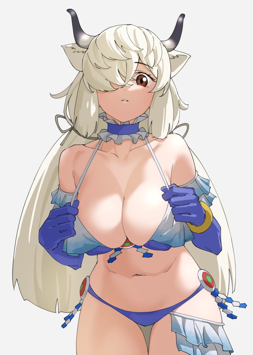 yak and steller's sea cow (kemono friends) drawn by tanabe_(fueisei)