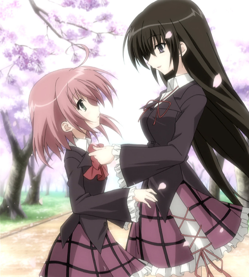 sakurano kurimu and akaba chizuru (maria-sama ga miteru and 1 more)