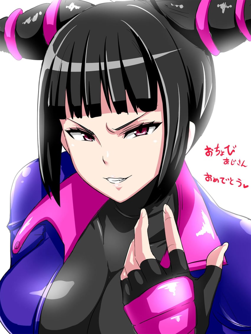 han juri (street fighter and 1 more) drawn by okyou