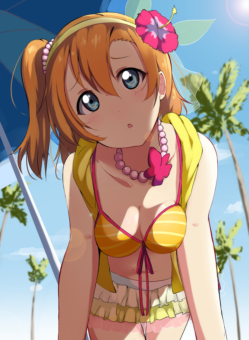 kosaka honoka (love live! and 1 more) drawn by siokazunoko
