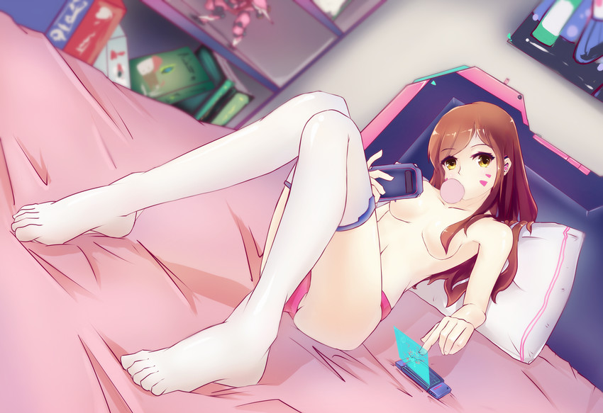 d.va (overwatch and 1 more) drawn by cai_yuan