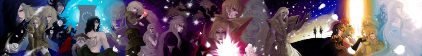 kido saori, pisces aphrodite, aries muu, athena, aquarius camus, and 10 more (saint seiya) drawn by 161