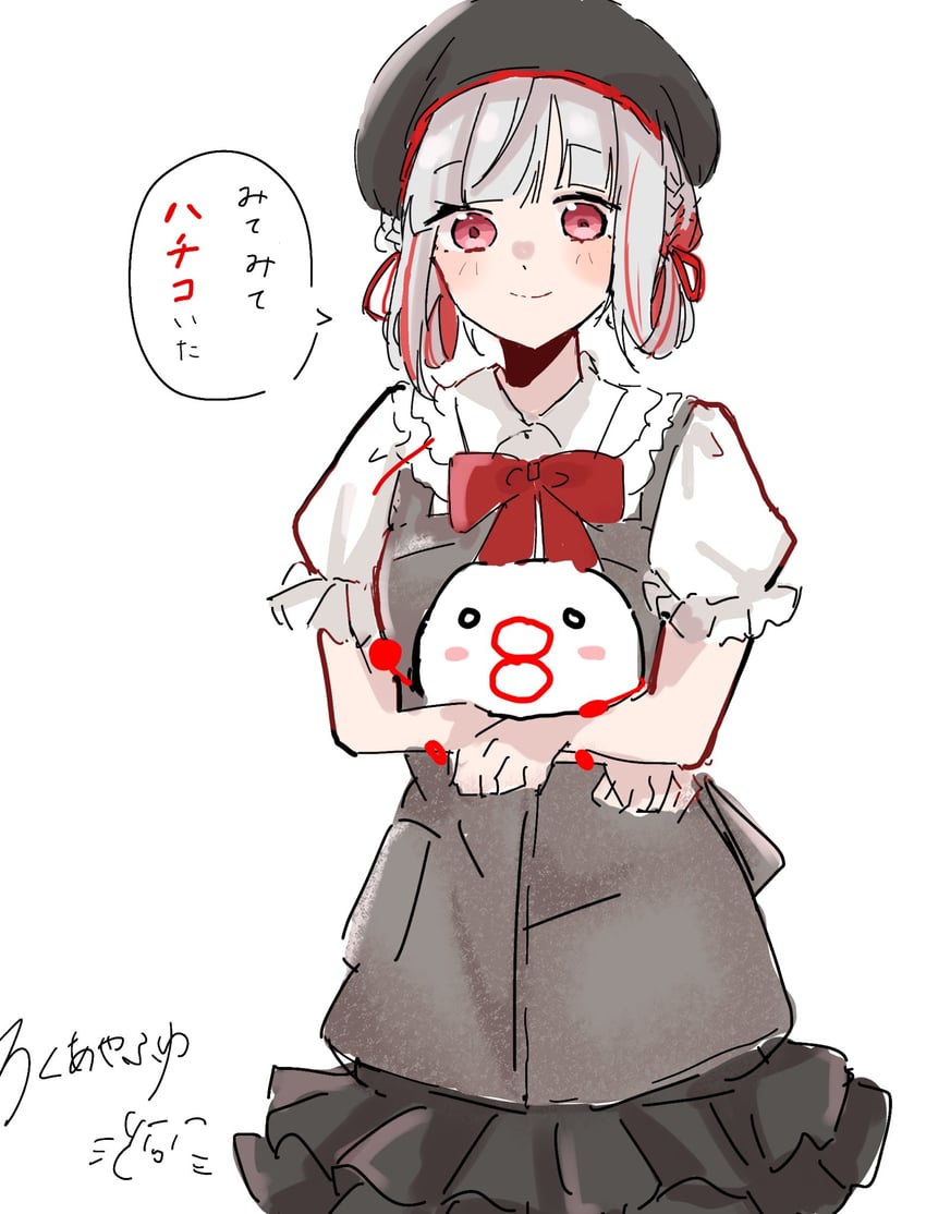 yugiri tsuzuri and hachiko (love live! and 2 more) drawn by roku_aya_fuyu