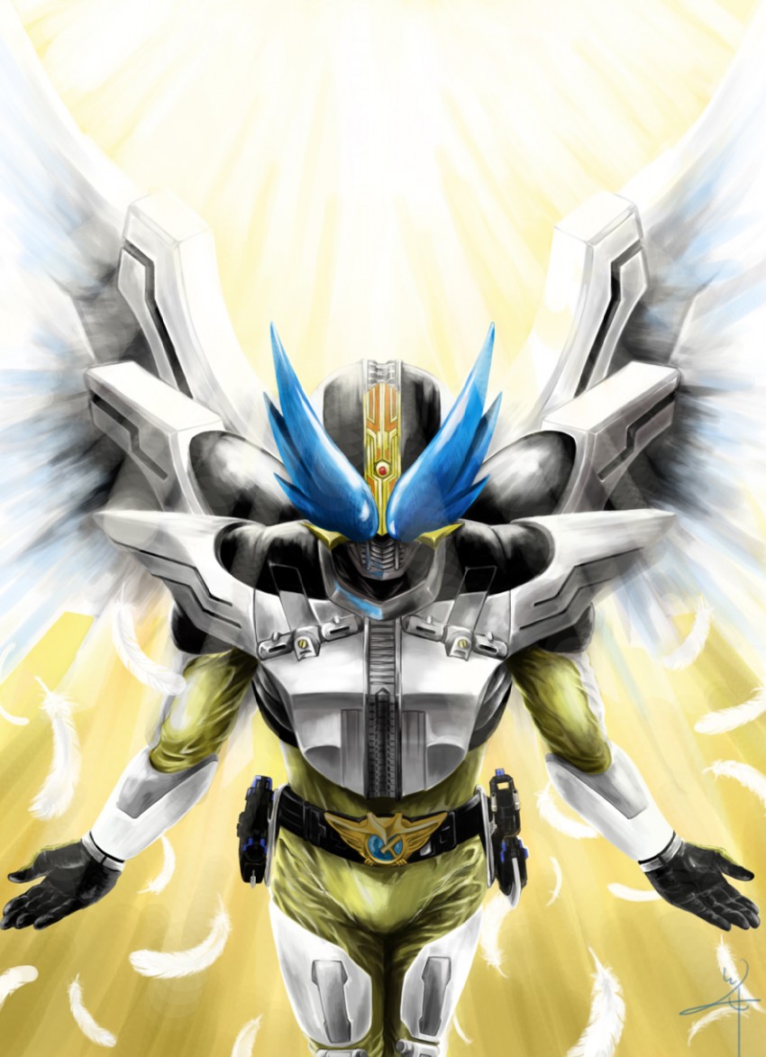 kamen rider den-o (kamen rider and 1 more) drawn by dead_pepper
