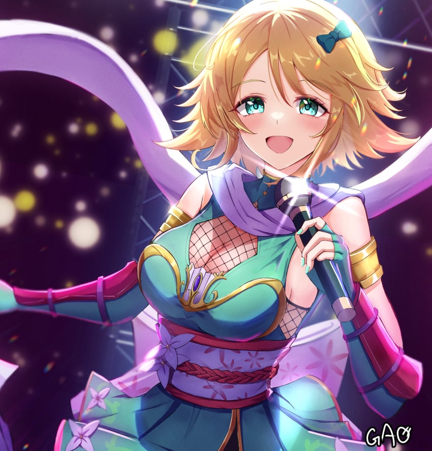 umeki otoha (idolmaster and 1 more) drawn by gao_kawa