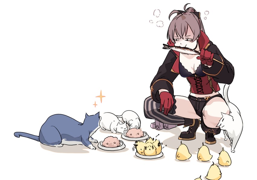 manjuu and jean bart (azur lane) drawn by hatski.sin