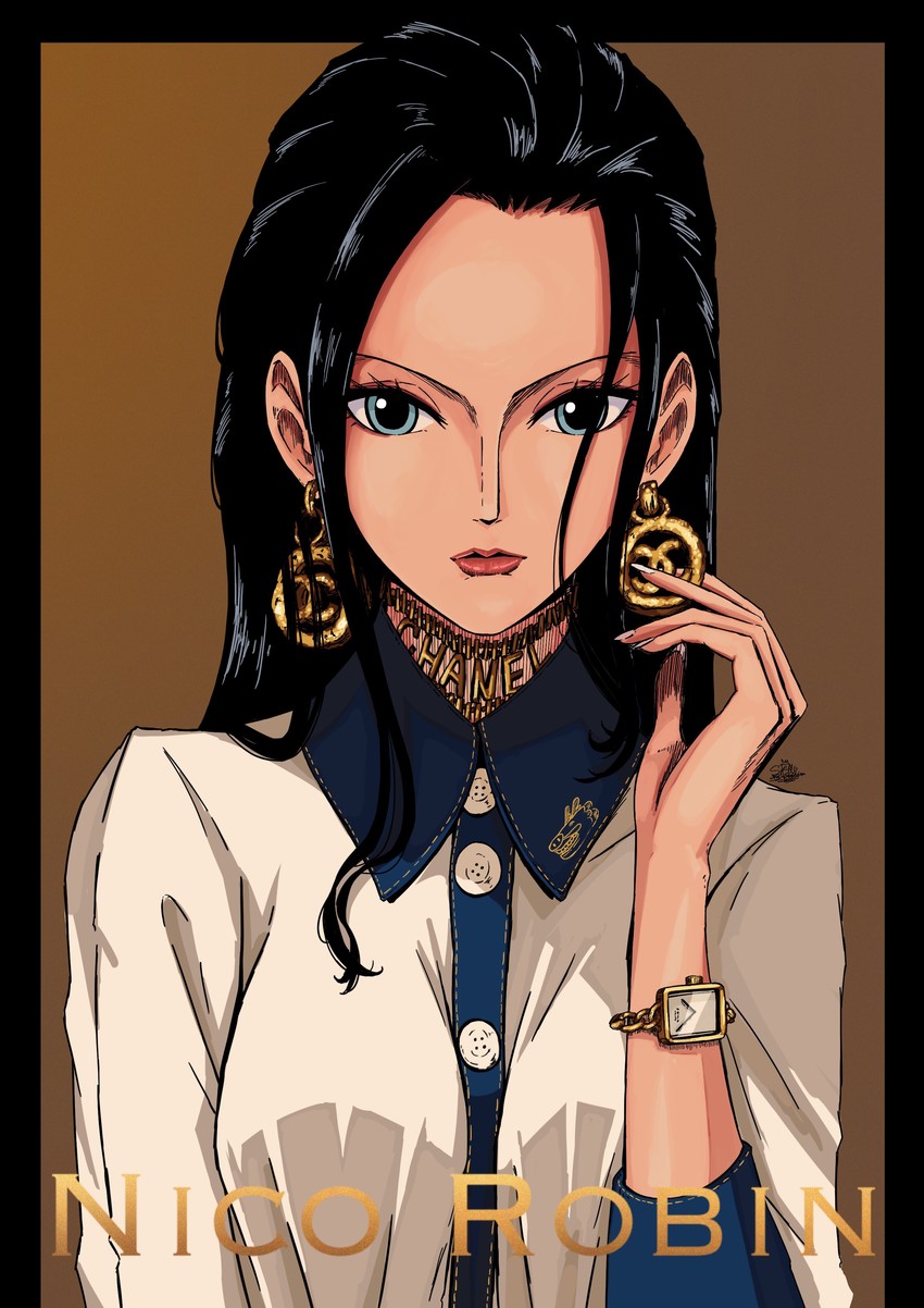 nico robin (one piece and 1 more) drawn by sherumaru_(korcht06)