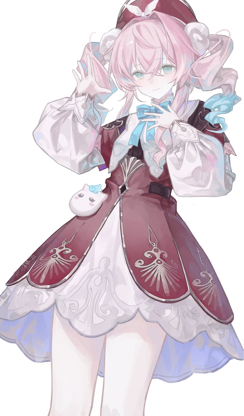 hyacine (honkai and 1 more) drawn by yaoyao_(yoyo27456335489)