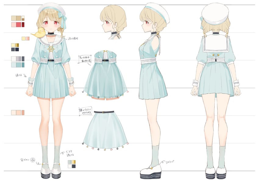 kogara toto (vspo! and 1 more) drawn by kinako_(shiratama_mochi)