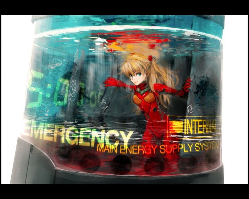 souryuu asuka langley (neon genesis evangelion) drawn by koromoya