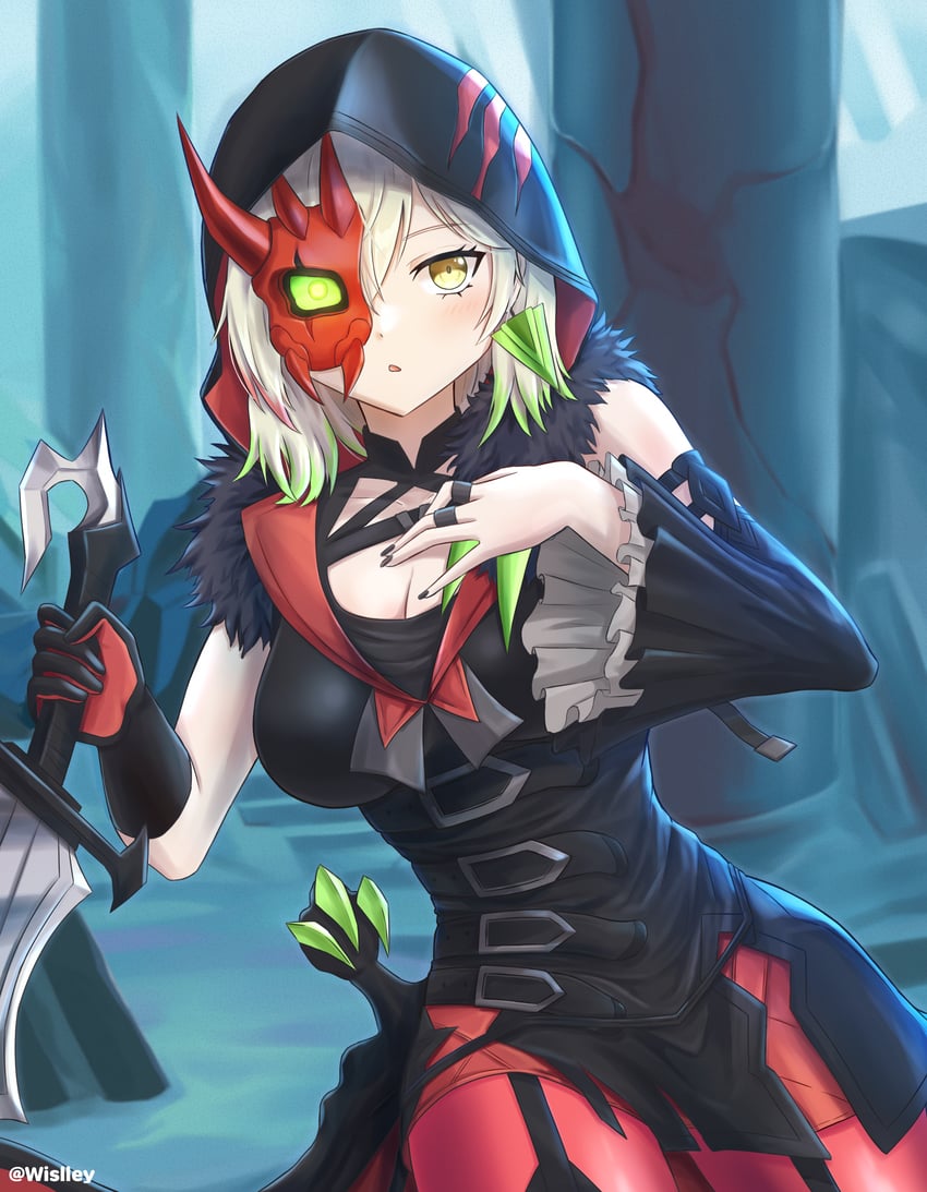 diabellstar the black witch (yu-gi-oh!) drawn by wislley