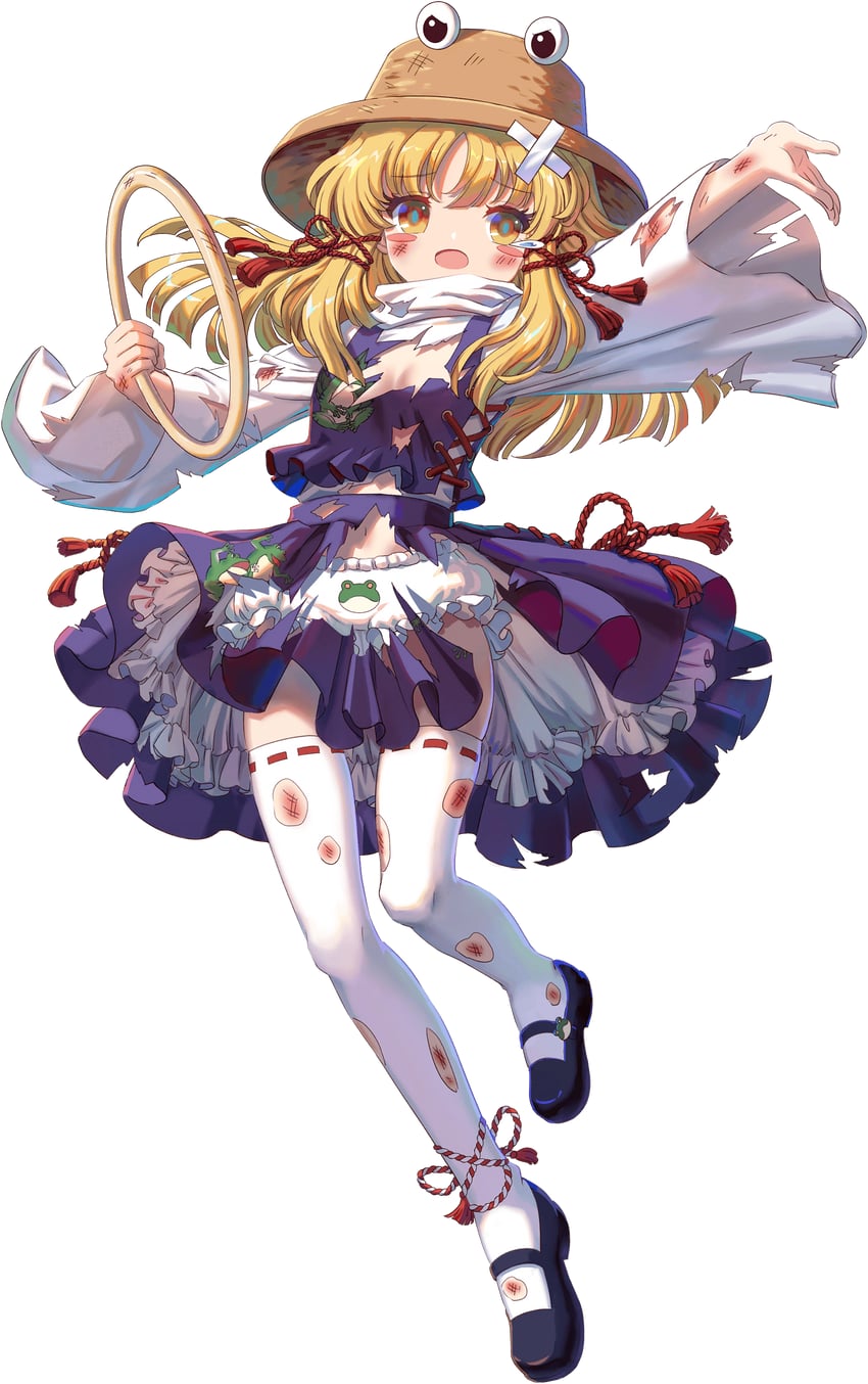 moriya suwako (touhou and 1 more) drawn by kumio