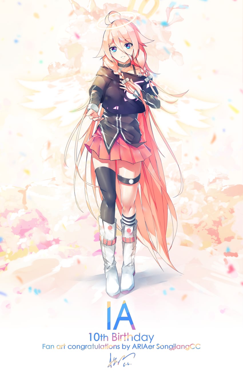 ia (vocaloid and 1 more) drawn by songjiangcc
