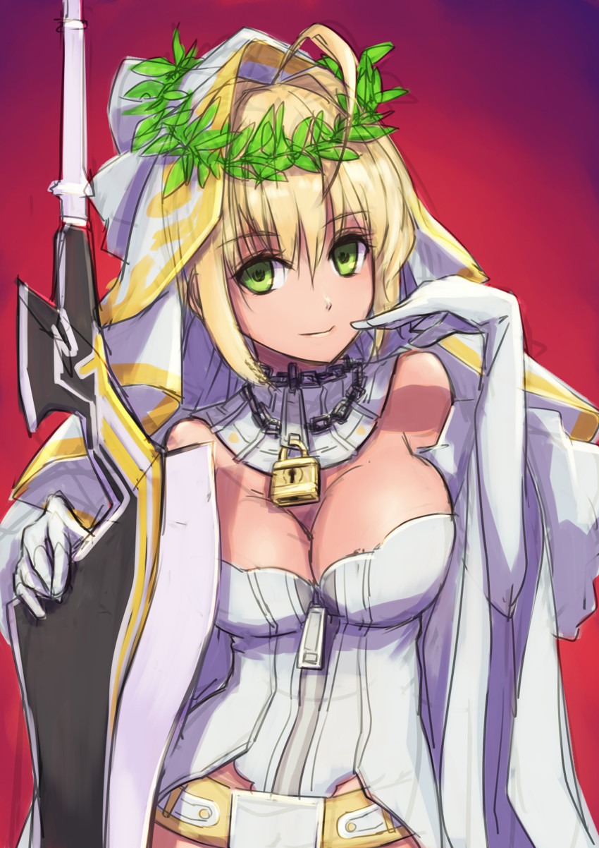nero claudius (fate and 3 more) drawn by itaco
