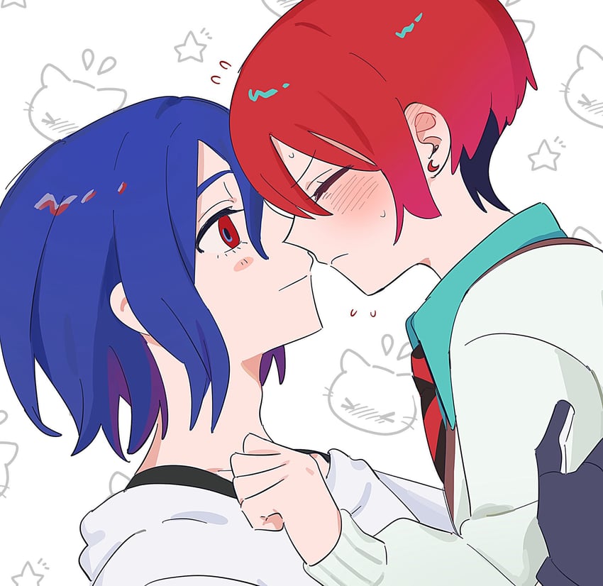 amate yuzuriha and shuji ito (gundam and 1 more) drawn by nekomaro3200