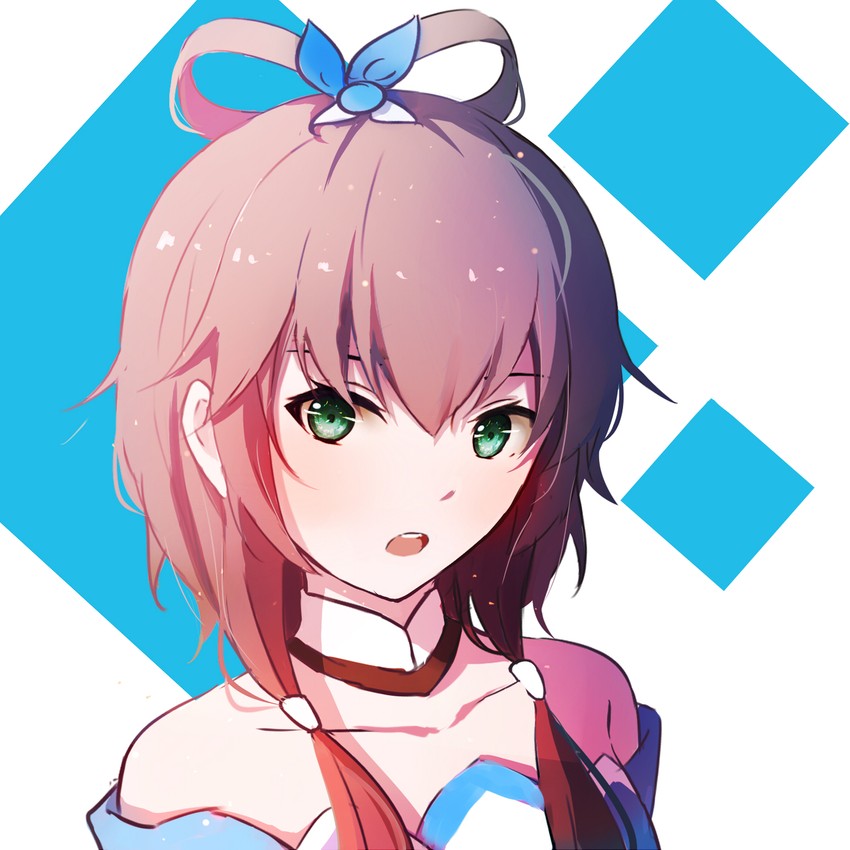 luo tianyi (vocaloid and 1 more) drawn by shimmer