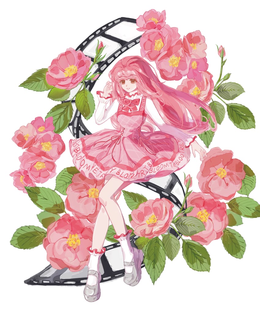 nikki and bloom poetry (nikki and 1 more) drawn by qingxu