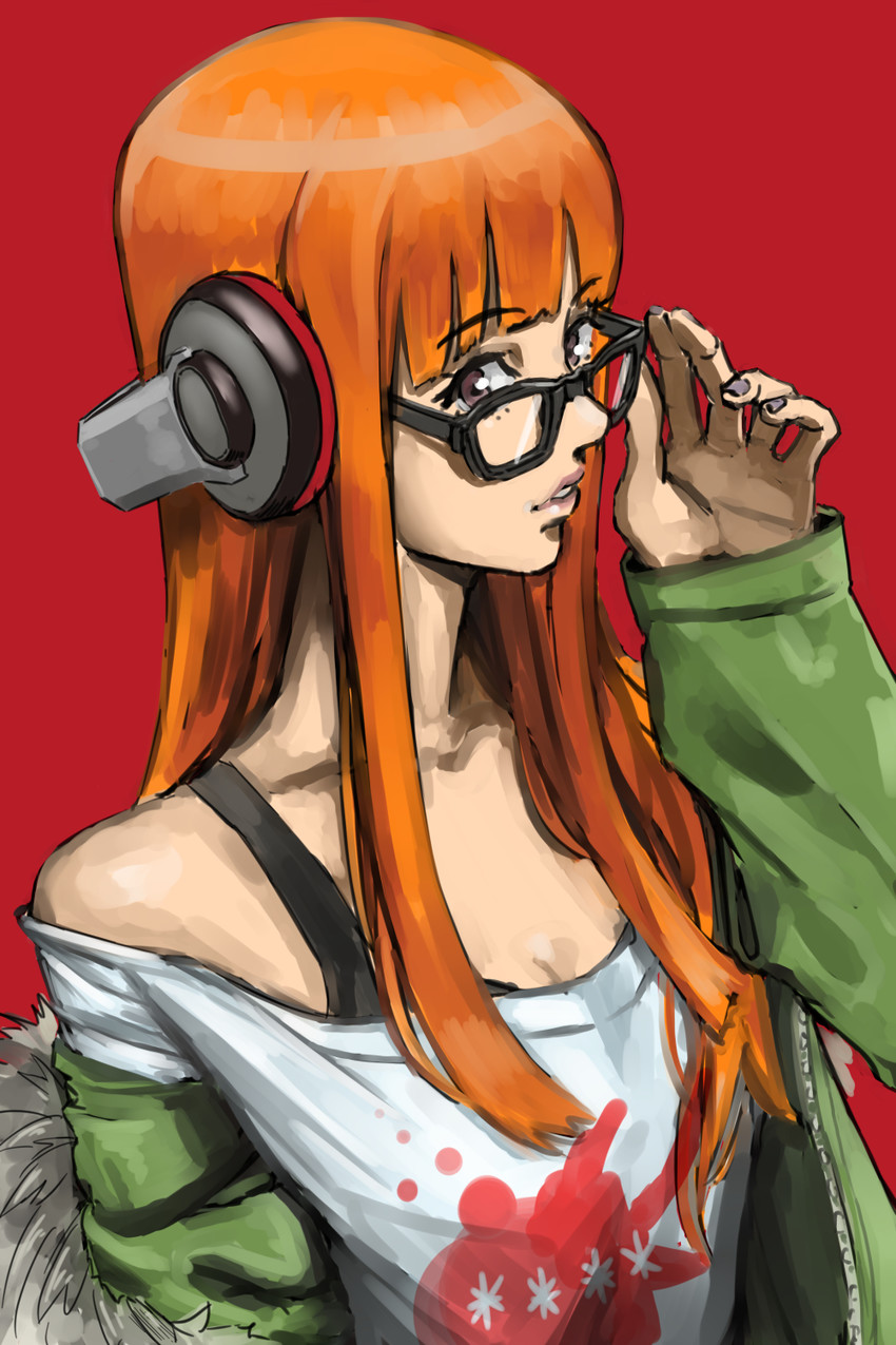 sakura futaba (persona and 1 more) drawn by imdsound
