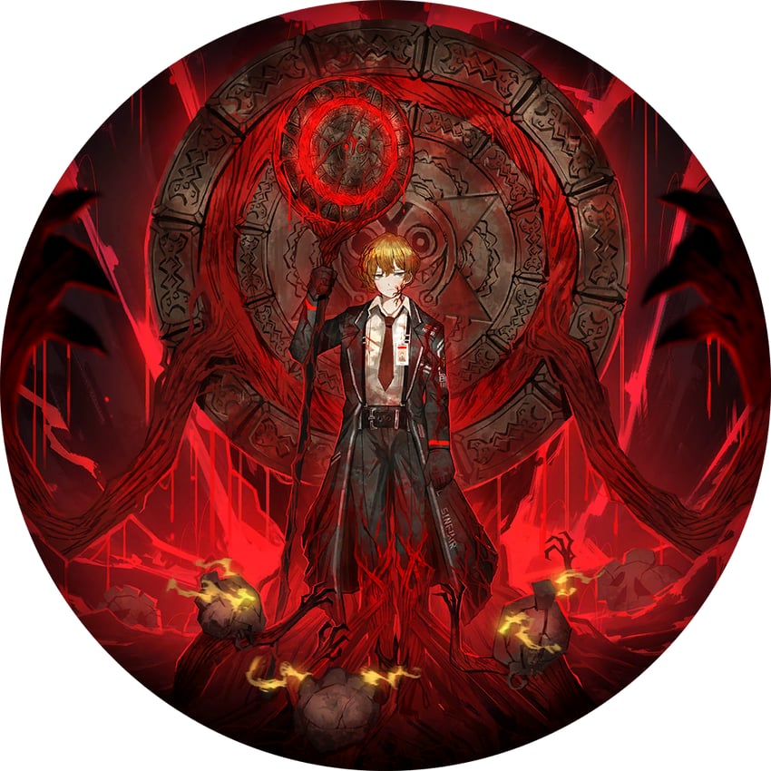 sinclair and doomsday calendar (project moon and 1 more) drawn by nai_ga