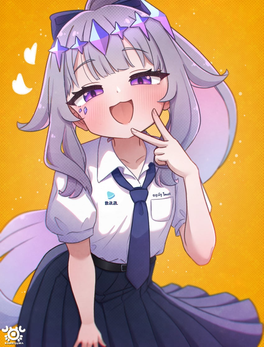 koseki bijou (hololive and 1 more) drawn by kanniguma