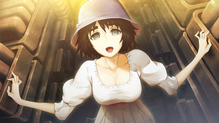 shiina mayuri (steins;gate and 1 more) drawn by huke