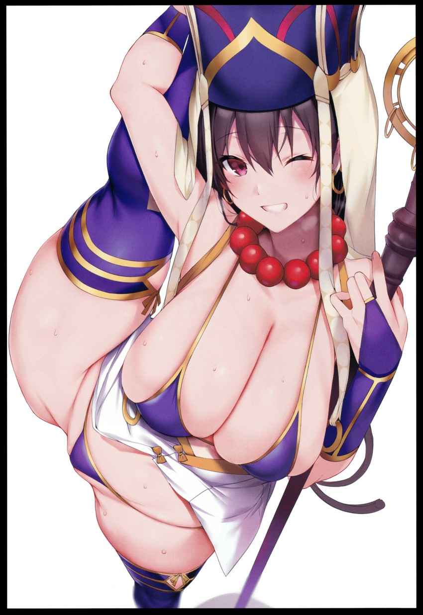 xuangzang sanzang (fate and 1 more) drawn by blue_gk