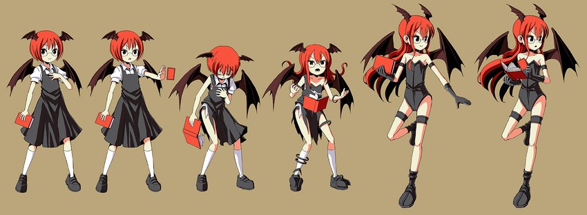 koakuma (touhou and 1 more) drawn by sixten