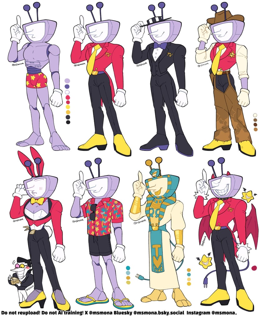 ant tenna and spamton g. spamton (deltarune) drawn by m516