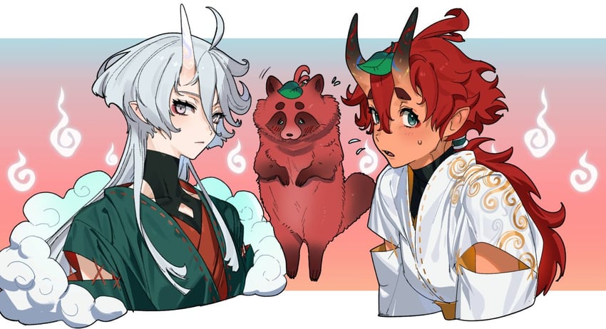 suletta mercury and miorine rembran (gundam and 1 more) drawn by baesong