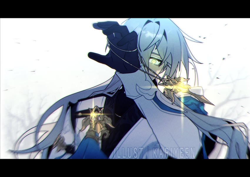 luocha (honkai and 1 more) drawn by kari_yen