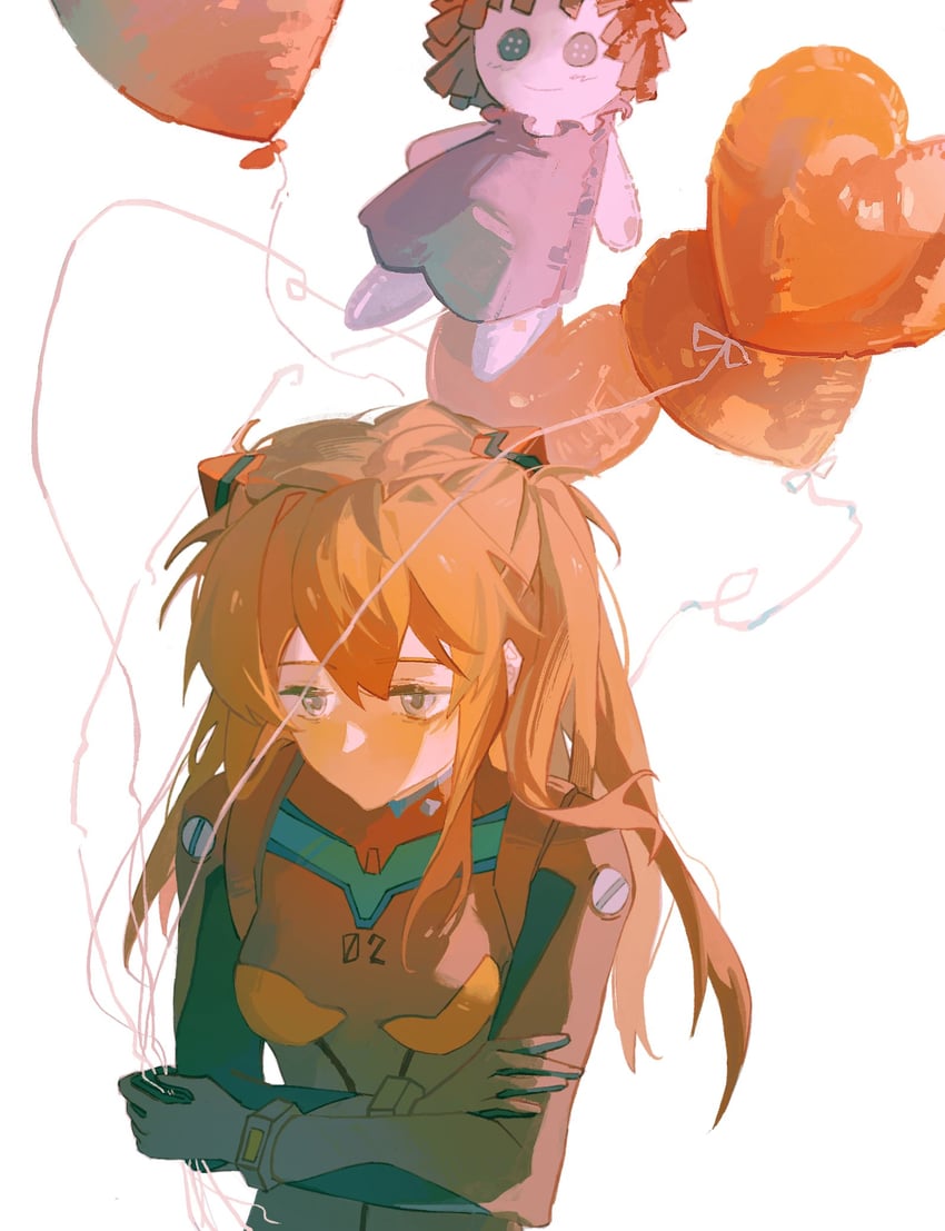 souryuu asuka langley (neon genesis evangelion) drawn by eliza_804