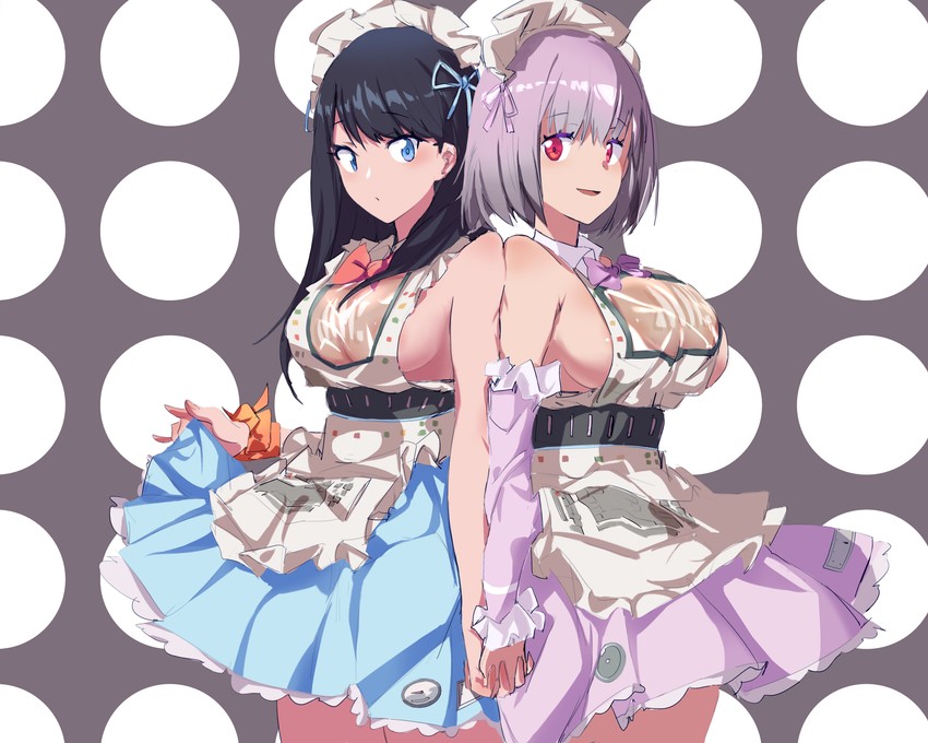 takarada rikka and shinjou akane (gridman universe and 1 more) drawn by hitobashira_(1746164306)
