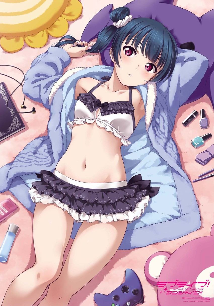 tsushima yoshiko (love live! and 1 more) drawn by inou_shin