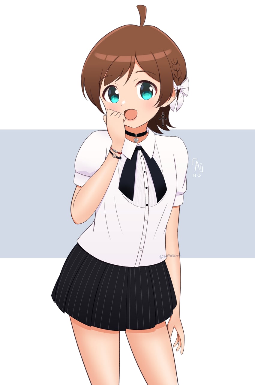 kinoshita hinata (idolmaster and 2 more) drawn by ai_haruka