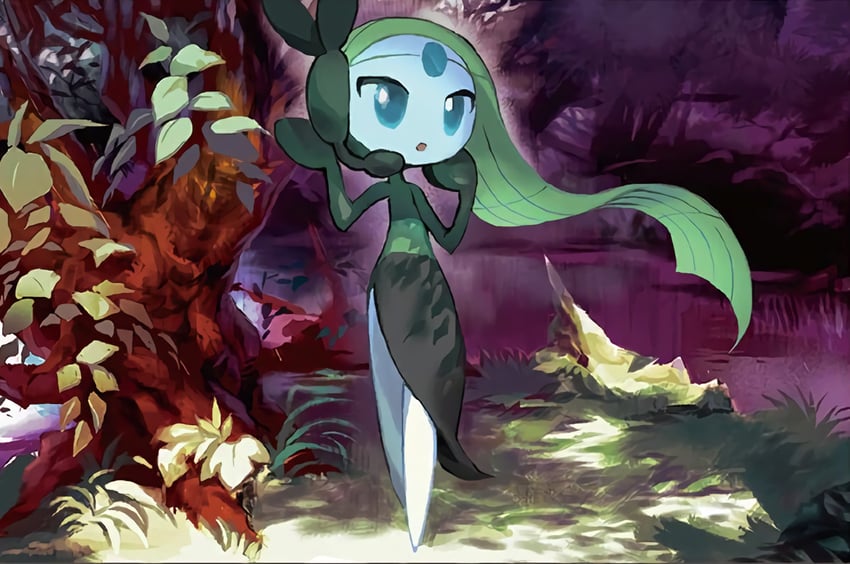 meloetta (pokemon and 1 more) drawn by kawaguchi_youhei