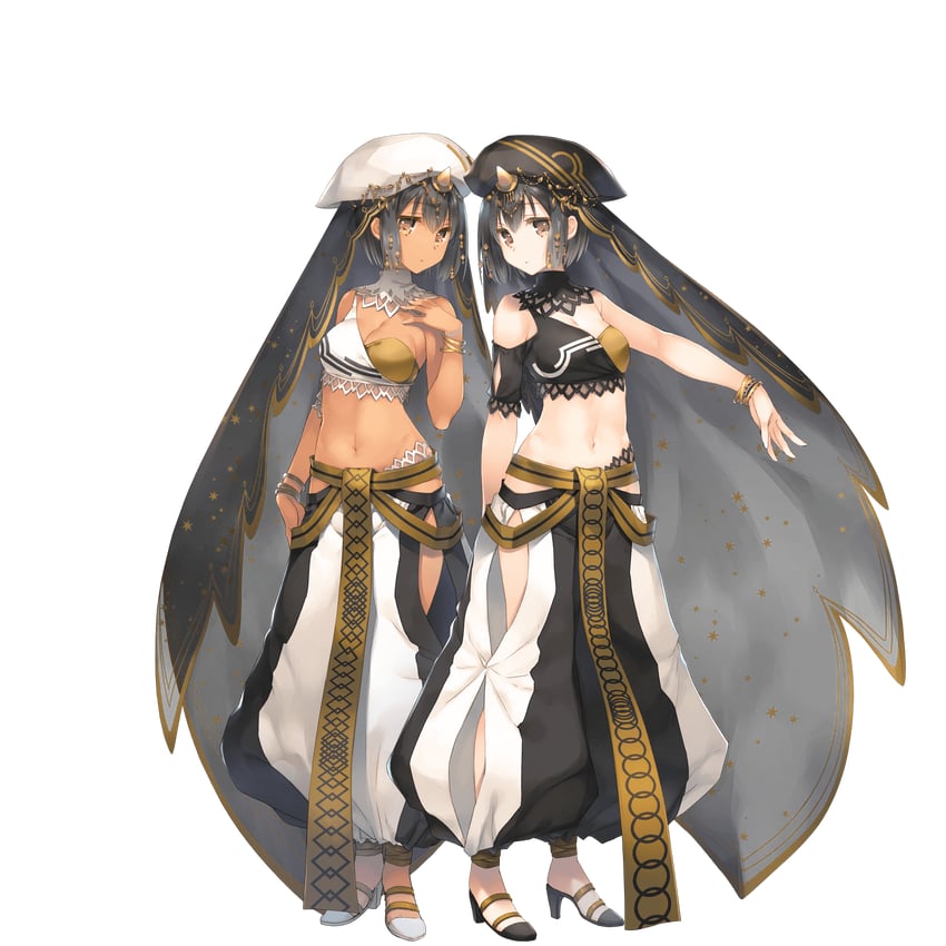 uruuru and saraana (utawarerumono and 1 more) drawn by mitsumi_misato