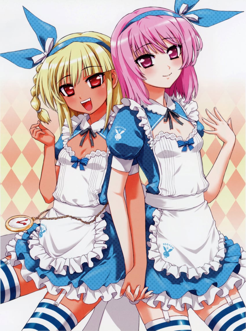 xiatian and nyah (bemani and 1 more) drawn by goli_matsumoto