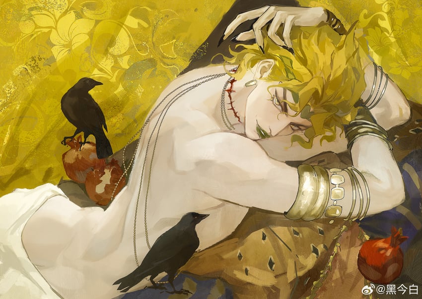 dio brando (jojo no kimyou na bouken and 1 more) drawn by weibo_7028668330